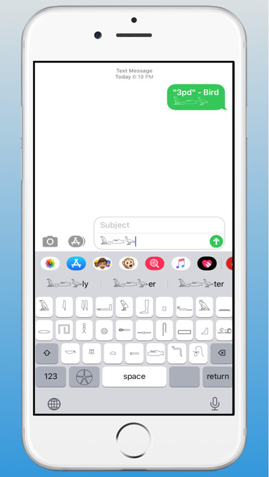 Emulate iPhone app HieroKeyboard using MyAndroid Emulate iPhone app HieroKeyboard using MyAndroid
