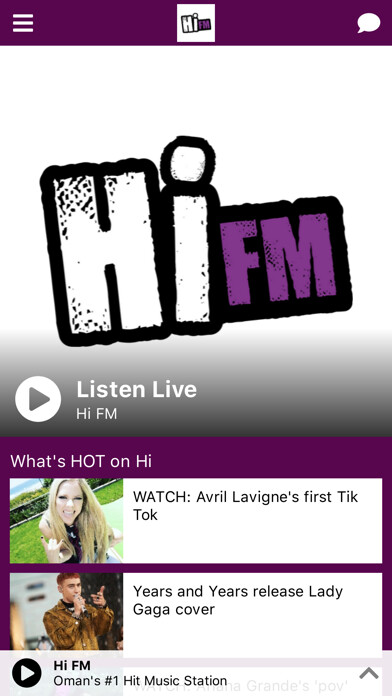 Emulate iPhone app Hi FM Oman using MyAndroid Emulate iPhone app Hi FM Oman using MyAndroid