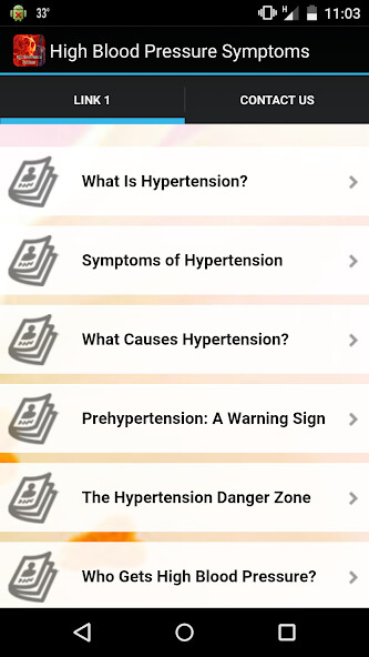 Emulate Android APK High Blood Pressure Symptoms Emulate Android APK High Blood Pressure Symptoms