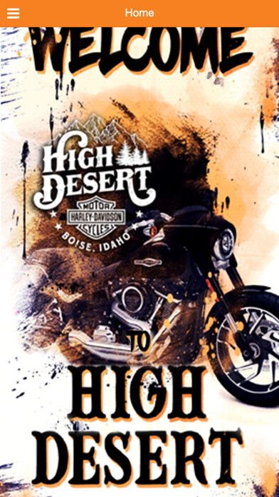 Emulate iPhone app High Desert Harley-Davidson® using MyAndroid