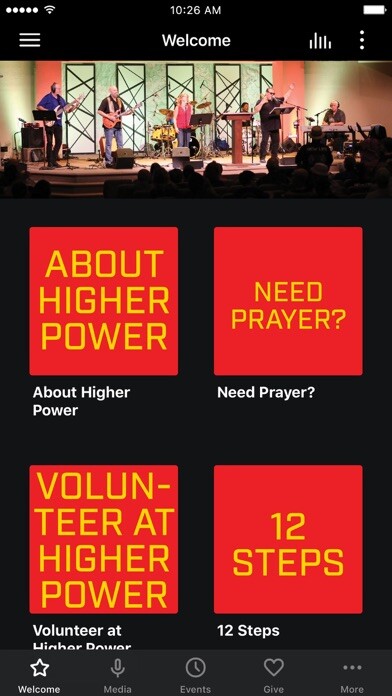 Emulate iPhone app Higher Power Recovery Ministry using MyAndroid Emulate iPhone app Higher Power Recovery Ministry using MyAndroid