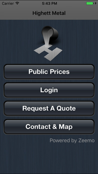 Emulate iPhone app Highett Metal using MyAndroid Emulate iPhone app Highett Metal using MyAndroid