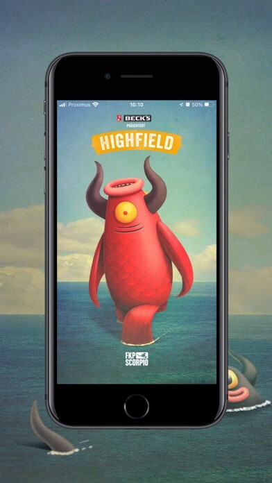 Emulate iPhone app Highfield Festival using MyAndroid
