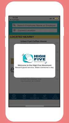 Emulate Android APK High Five Movement