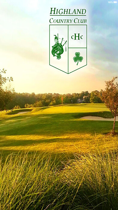 Emulate iPhone app Highland Country Club using MyAndroid