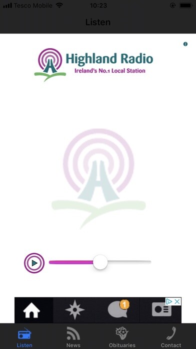 Emulate iPhone app Highland Radio using MyAndroid Emulate iPhone app Highland Radio using MyAndroid