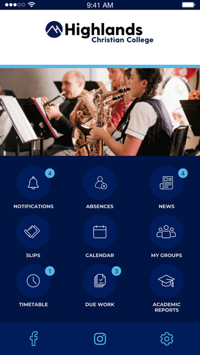 Emulate iPhone app Highlands Christian College using MyAndroid Emulate iPhone app Highlands Christian College using MyAndroid