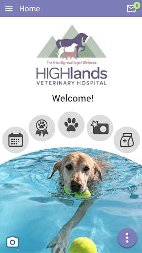 Run android online APK HIGHlands Veterinary Hospital from MyAndroid or emulate HIGHlands Veterinary Hospital using MyAndroid