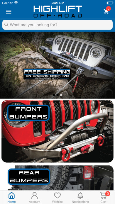 Emulate iPhone app HighLift OffRoad using MyAndroid Emulate iPhone app HighLift OffRoad using MyAndroid