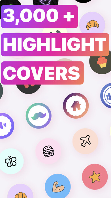 Emulate iPhone app Highlight Cover Maker to Story using MyAndroid