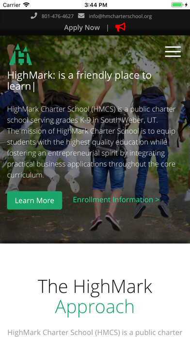 Emulate iPhone app HighMark Charter School using MyAndroid Emulate iPhone app HighMark Charter School using MyAndroid