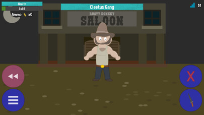 Emulate iPhone app High Noon RPG using MyAndroid