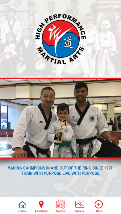 Emulate iPhone app High Performance Martial Arts using MyAndroid