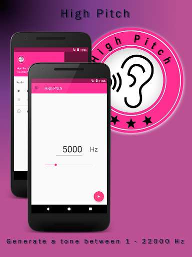 Run android online APK High Pitch - Sound Generator from MyAndroid or emulate High Pitch - Sound Generator using MyAndroid