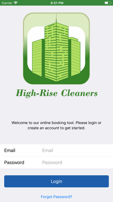 Emulate iPhone app High Rise Cleaners using MyAndroid Emulate iPhone app High Rise Cleaners using MyAndroid