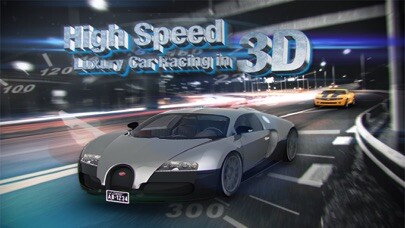 Emulate iPhone app High Roller Luxury Car Racing in 3D using MyAndroid