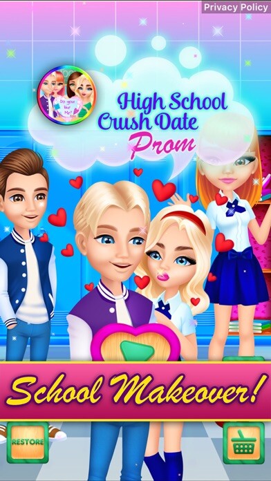 Emulate iPhone app High School Crush Prom Date using MyAndroid Emulate iPhone app High School Crush Prom Date using MyAndroid