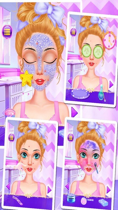 Emulate iPhone app High School Fashion Dress Up using MyAndroid