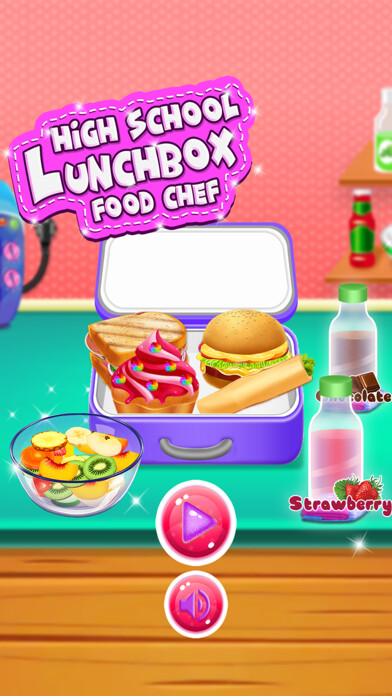 Emulate iPhone app High School Lunchbox Food Chef using MyAndroid Emulate iPhone app High School Lunchbox Food Chef using MyAndroid