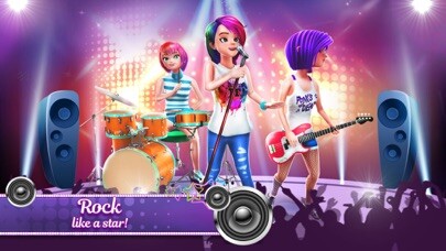 Emulate iPhone app High School Rockstar Makeover using MyAndroid