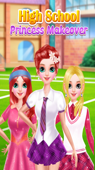 Emulate iPhone app High School Salon - Summer School Crush using MyAndroid