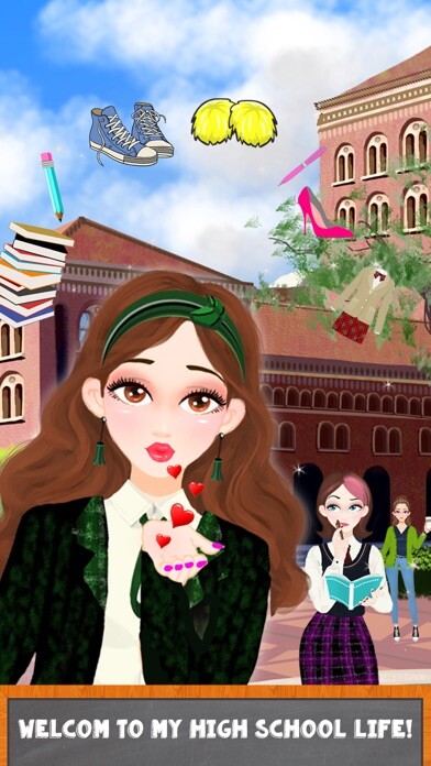 Emulate iPhone app High School Salon - Teenage Girls Campus Makeup and Dress Up using MyAndroid Emulate iPhone app High School Salon - Teenage Girls Campus Makeup and Dress Up using MyAndroid