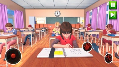 Emulate iPhone app High School Teacher Study Room using MyAndroid