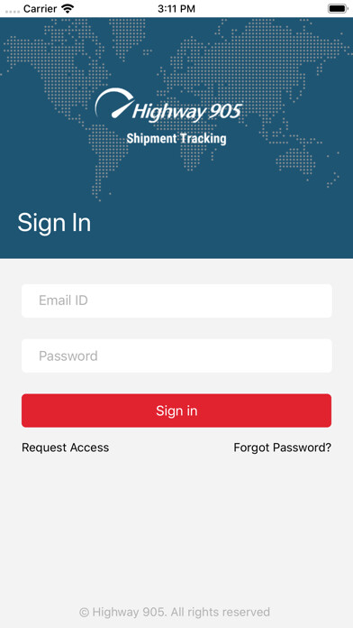 Emulate iPhone app Highway 905 Shipment Tracking using MyAndroid Emulate iPhone app Highway 905 Shipment Tracking using MyAndroid