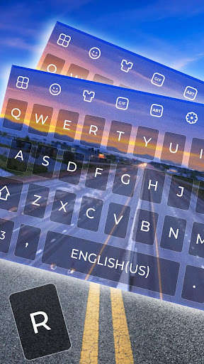 Run android online APK Highway Road Live Keyboard from MyAndroid or emulate Highway Road Live Keyboard using MyAndroid