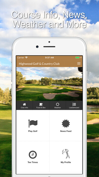 Emulate iPhone app Highwood Golf using MyAndroid Emulate iPhone app Highwood Golf using MyAndroid