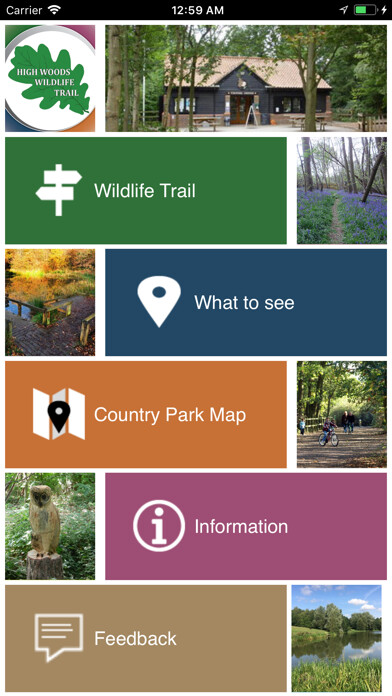 Emulate iPhone app High Woods Wildlife Trail using MyAndroid Emulate iPhone app High Woods Wildlife Trail using MyAndroid