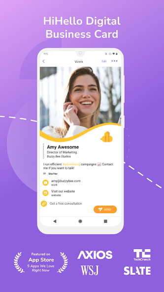 Run android online APK HiHello Digital Business Card from MyAndroid or emulate HiHello Digital Business Card using MyAndroid Run android online APK HiHello Digital Business Card from MyAndroid or emulate HiHello Digital Business Card using MyAndroid