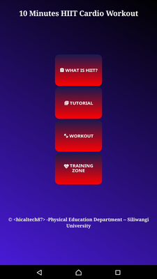 Emulate Android APK HIIT 10 Minutes Cardio Workout Emulate Android APK HIIT 10 Minutes Cardio Workout
