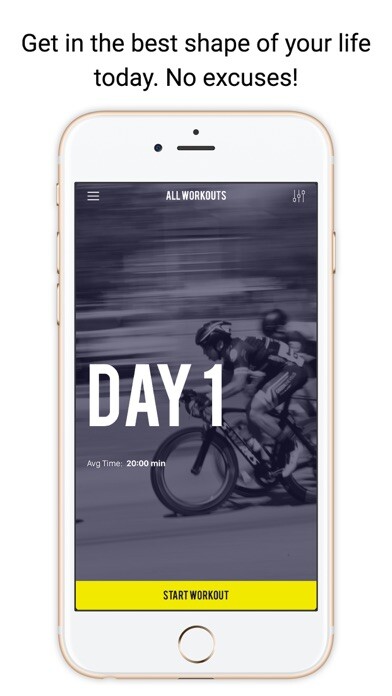 Emulate iPhone app HIIT - 30 Days of Challenge using MyAndroid Emulate iPhone app HIIT - 30 Days of Challenge using MyAndroid