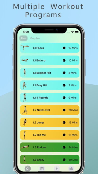 Emulate iPhone app Hiita - Hiit & Tabata using MyAndroid Emulate iPhone app Hiita - Hiit & Tabata using MyAndroid