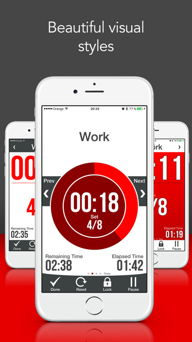 Emulate iPhone app HIIT & Tabata Timer Lite using MyAndroid
