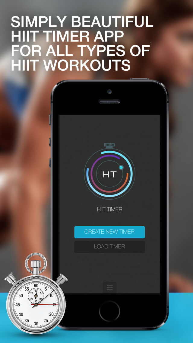Emulate iPhone app HIIT Timer - High Intensity Interval Training Timer for Weight Loss Workouts and Fitness using MyAndroid