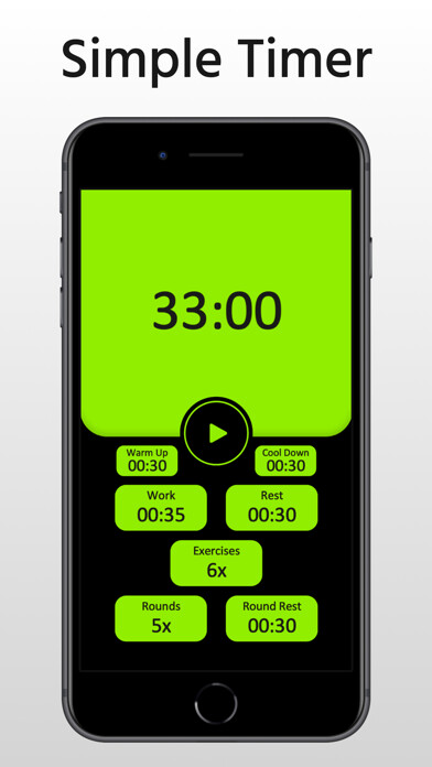 Emulate iPhone app HIIT Timer - Interval Workout using MyAndroid Emulate iPhone app HIIT Timer - Interval Workout using MyAndroid
