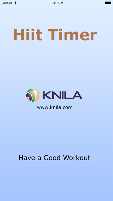 Emulate iPhone app Hiit Timer using MyAndroid