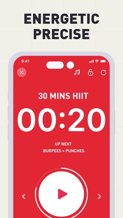 Emulate iPhone app HIIT • Workouts & Timer using MyAndroid Emulate iPhone app HIIT • Workouts & Timer using MyAndroid