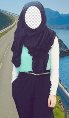 Emulate Android APK Hijab Girl Photo Editor