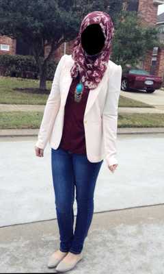 Emulate Android APK Hijab Jeans Beauty frames