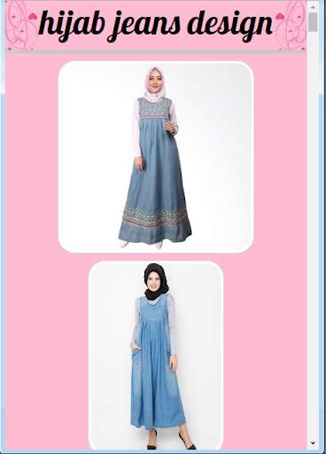 Run android online APK Hijab Jeans Design from MyAndroid or emulate Hijab Jeans Design using MyAndroid