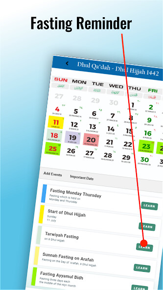 Run android online APK Hijri Calender 1443 1444 from MyAndroid or emulate Hijri Calender 1443 1444 using MyAndroid