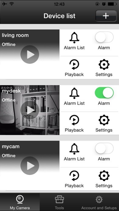 Emulate iPhone app HiKam - Camera for Secure Home using MyAndroid Emulate iPhone app HiKam - Camera for Secure Home using MyAndroid