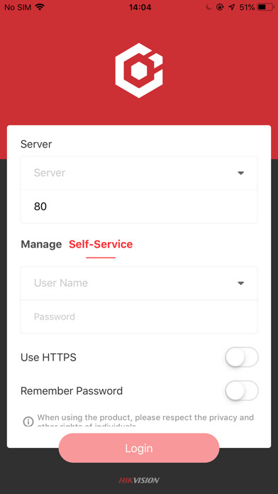 Emulate iPhone app HikCentral Mobile using MyAndroid Emulate iPhone app HikCentral Mobile using MyAndroid