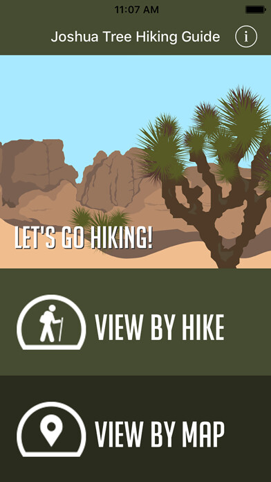 Emulate iPhone app Hiking Guide: Joshua Tree using MyAndroid Emulate iPhone app Hiking Guide: Joshua Tree using MyAndroid
