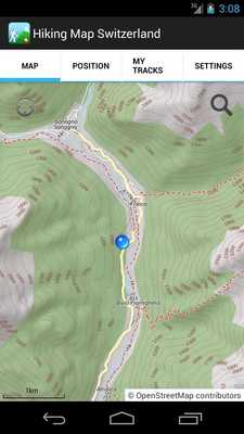 Emulate Android APK Hiking Map Switzerland Emulate Android APK Hiking Map Switzerland