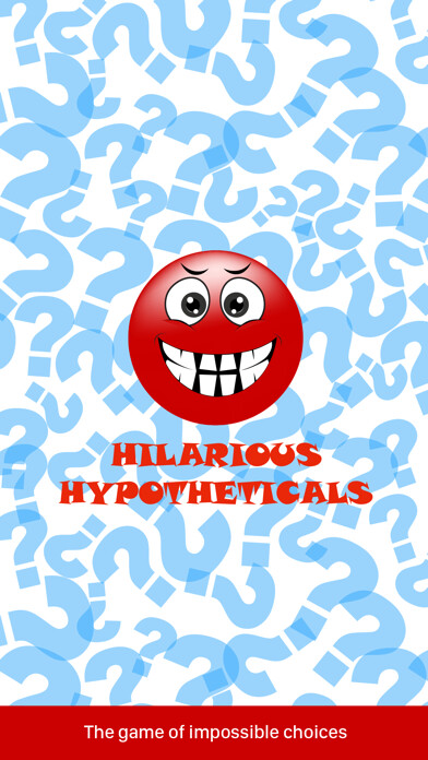 Emulate iPhone app Hilarious Hypotheticals using MyAndroid