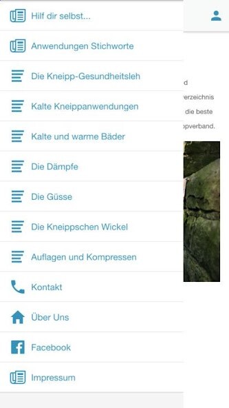 Emulate iPhone app Hilf Dir selbst mit kneippen 2 using MyAndroid Emulate iPhone app Hilf Dir selbst mit kneippen 2 using MyAndroid
